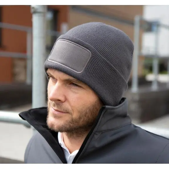 Bonnet imprimable double tricot